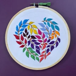 Women Empowering kit - Embroidery DIY Kit of 8inches diameter