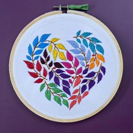 Women Empowering kit - Embroidery DIY Kit of 8inches diameter